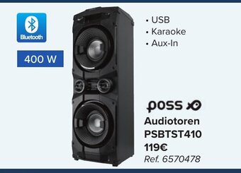 Poss audiotoren PSBTST410 ref. 6570478
