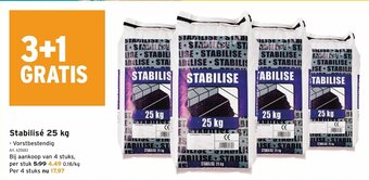 GAMMA Stabilisé 25kg aanbieding