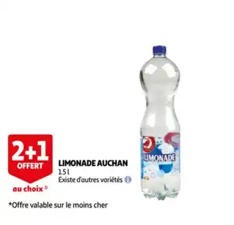 Limonade auchan 1.5 Liter