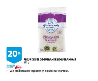 Fleur de sel de guerande le guerandais 250g