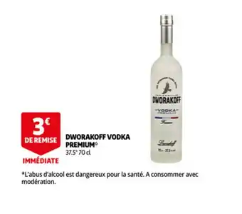 Auchan Dworakoff vodka premium 70 cl aanbieding