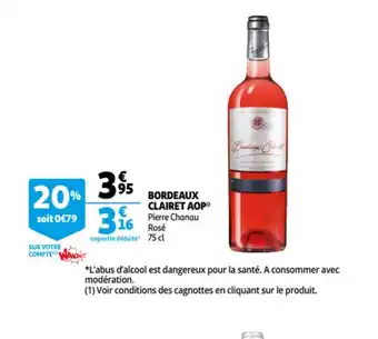 Bordeaux clairet aop 75cl