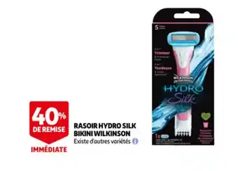 Auchan Rasoir hydro silk bikini wilkinson aanbieding