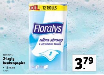 Lidl 2-lagig keukenpapier aanbieding
