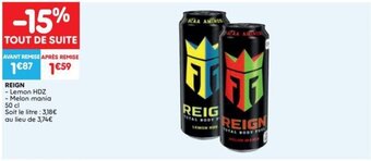Reign Lemon HDZ/Melon Mania 50cl
