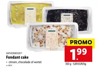 Lidl Fondant cake 350g aanbieding