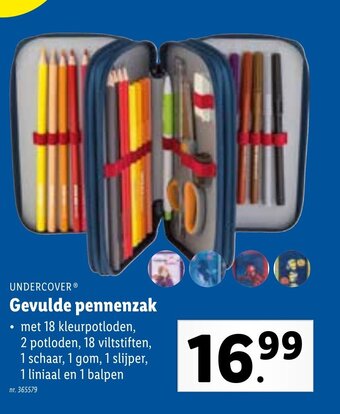 Gevulde pennenzak
