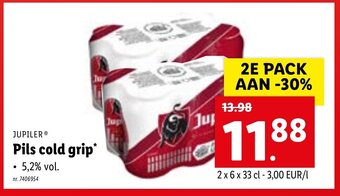 Lidl Pils cold grip aanbieding