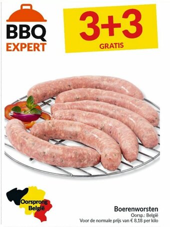 Intermarché Boerenworsten aanbieding