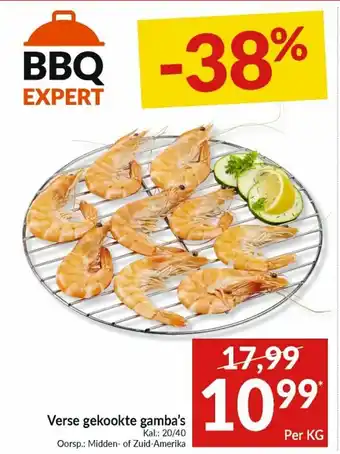 Intermarché Verse gekookte gambas aanbieding