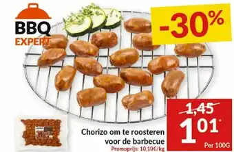 Chorizo om te roosteren voor de barbecue 100g