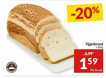 Tijgerbrood 800g
