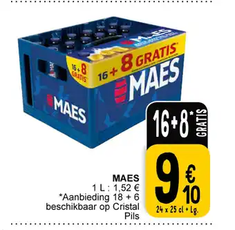 Cora Maes 25cl 16 + 8 gratis aanbieding