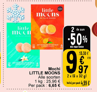 Cora Mochi little moons 2 x 6 x 32g aanbieding