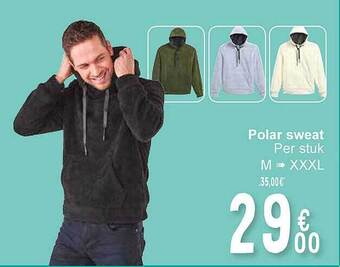 Cora Polar sweat aanbieding
