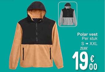 Cora Polar vest aanbieding