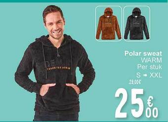 Cora Polar sweat aanbieding