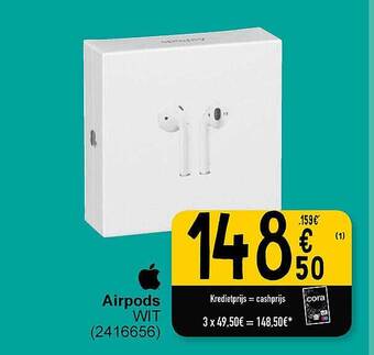 Cora Airpods aanbieding