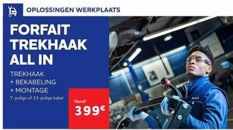 Auto5 Forfait trekhaak all in aanbieding
