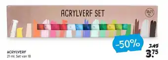 Xenos Acrylverf 21ml set van 18 aanbieding