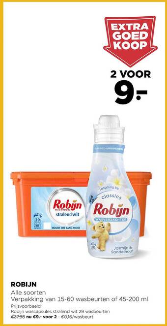 Jumbo Robijn aanbieding