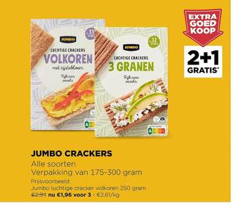 Jumbo crackers