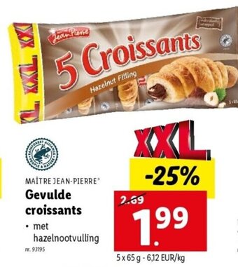 Gevulde croissants