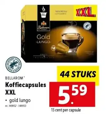 Bellarom koffiecapsules XXL 44 stuks