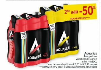 Intermarché Aquarius aanbieding