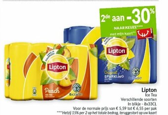 Intermarché Lipton aanbieding