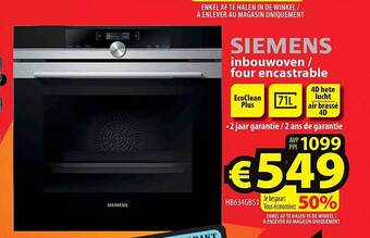 Siemens inbouwoven