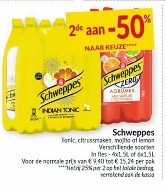 Intermarché Schweppes aanbieding