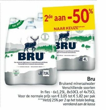 Intermarché Bru aanbieding