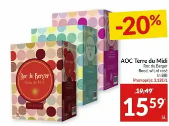 Intermarché AOC terredu midi aanbieding
