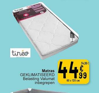 Cora Matras aanbieding