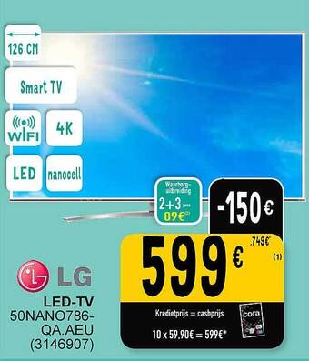 Cora Lg ledtv aanbieding