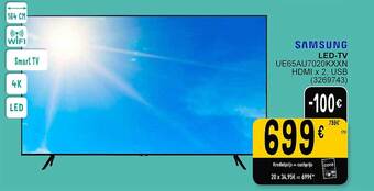 Cora Samsung ledtv aanbieding