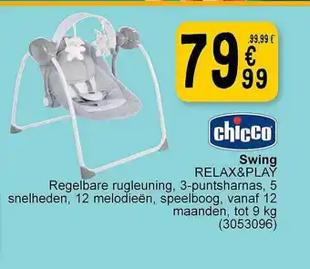 Cora Chicco swing aanbieding