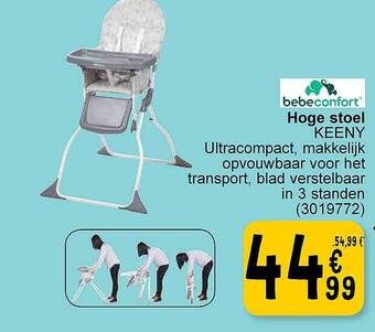 Cora Hoge stoel aanbieding