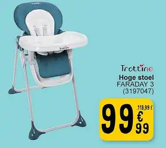 Cora Trottine hoge stoel aanbieding