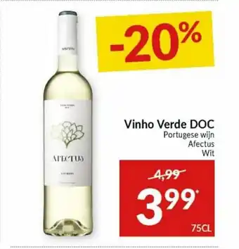 Intermarché Vinho verde DOC 75cl aanbieding
