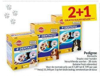 Intermarché Pedigree aanbieding