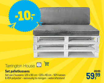 Makro Set palletkussens aanbieding