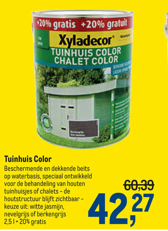 Tuinhuis color