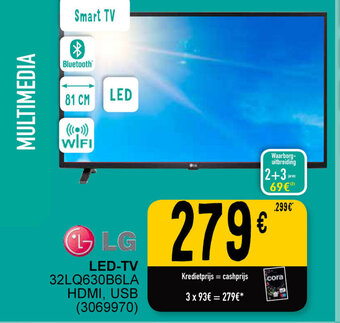 Cora LG Led TV aanbieding