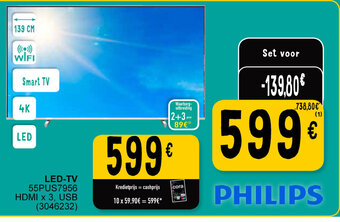 Cora Philips LED TV aanbieding