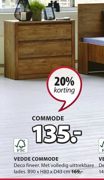 Vedde commode