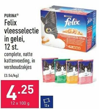 ALDI Felix vleesselectie in gelei aanbieding