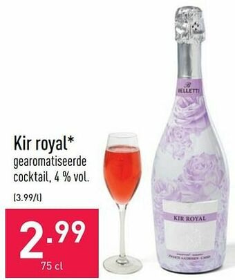 ALDI Kir royal aanbieding