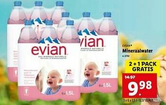 Lidl Mineraalwater aanbieding